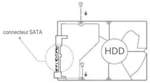 Tenda N3L8H - I Installer le Disque dur - 4