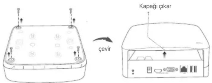 Tenda N3L8H - I HDD'nin kurulumu - 2