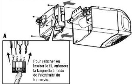 CHAMBERLAIN 45ACT - Retirez la carte logique du récepteur - 1