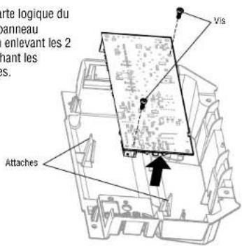 CHAMBERLAIN 45ACT - Retirez la carte logique du récepteur - 3