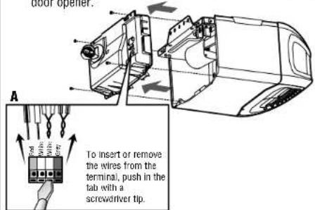 CHAMBERLAIN 45ACT - Remove the receiver logic board - 1