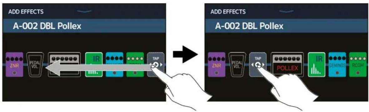 ZOOM G11 - Ajout d'effets - 1