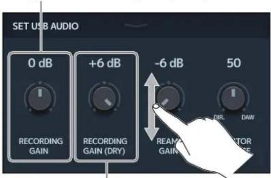 ZOOM G11 - Réglages d'interface audio - 1