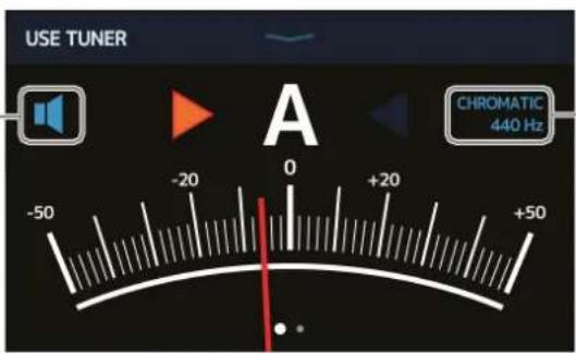 ZOOM G11 - Activation de l'accordeur - 2