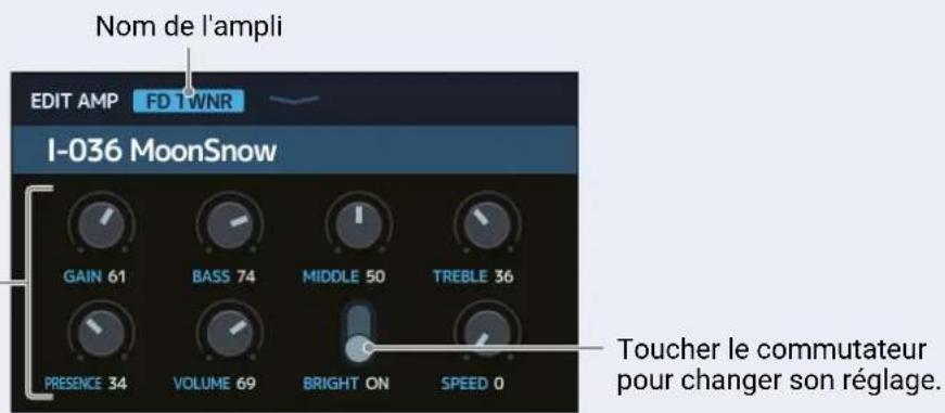 ZOOM G11 - Réglage de l'ampli avec l'écran tactile - 2