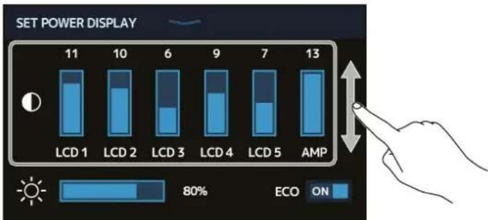ZOOM G11 - Réglage de la luminosité et du contraste de l'affichage - 3