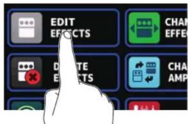 ZOOM G6 - Utilisation de l'écran Menu - 3