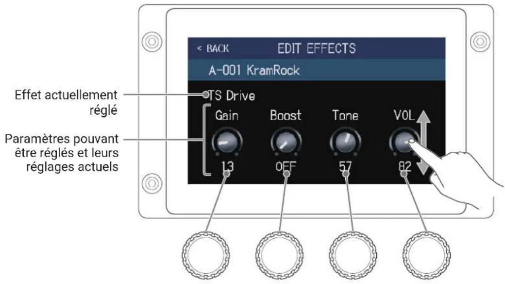 ZOOM G6 - Réglage des effets - 3
