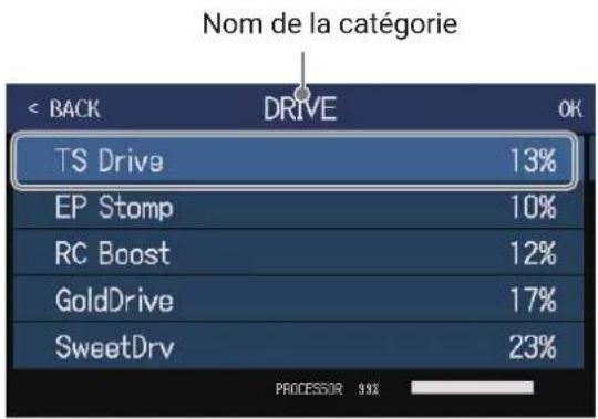 ZOOM G6 - Remplacement d'effets - 2