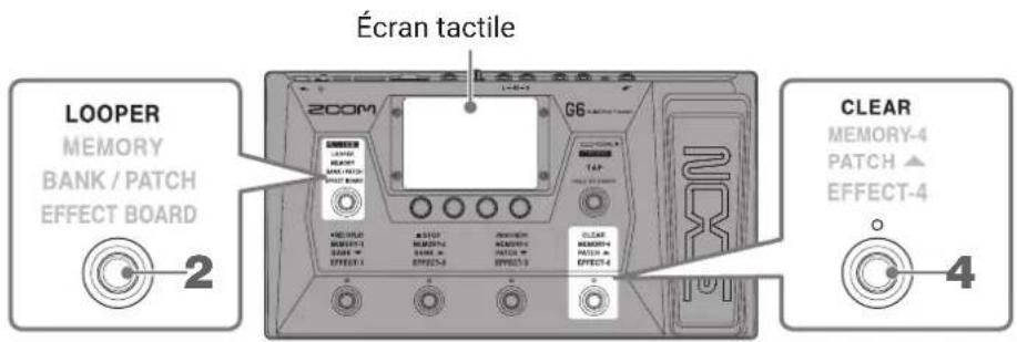 ZOOM G6 - Créer une boucle et la sauvegarder sur une carte SD - 1