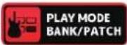ZOOM G6 - Pressez le nombre de fois nécessaire pour sélectionner . BANK / PATCH - 2