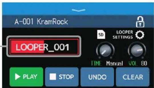 ZOOM G6 - Créer une boucle et la sauvegarder sur une carte SD - 4