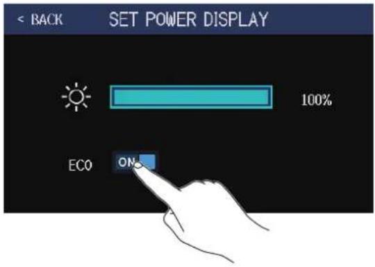 ZOOM G6 - Réglage du mode d'économie d'énergie (ECO) - 1