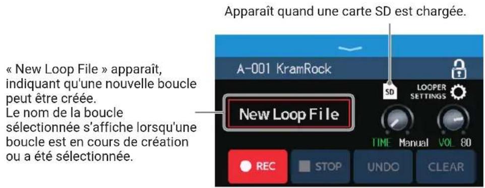 ZOOM G6 - Créer une boucle et la sauvegarder sur une carte SD - 3