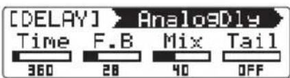 ZOOM G3n - Selection des types d'effet - 3