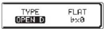 ZOOM G3n - Changement de type d'accordeur - 11