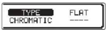 ZOOM G3n - Changement de type d'accordeur - 3
