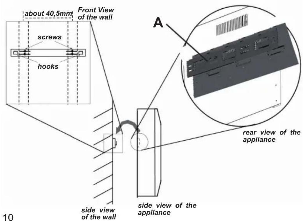 ARDES AR370 - WALL INSTALLATION. - 1
