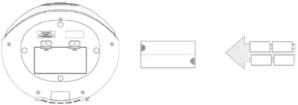 Trevi CMP 510 DAB - BATTERIE - 1