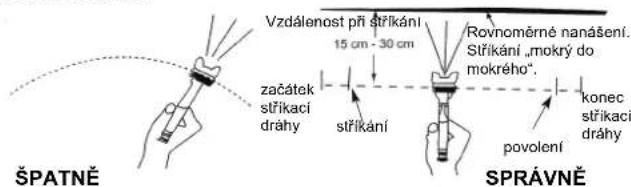 Güde PROFIM - Nikdy nestřikejte potraviny či chemikálie! - 1