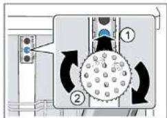 SIEMENS SE43HS32UE - Monter la tête d'aspersion pour plaque de cuisson - 1