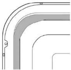 SIEMENS SE43HS32UE - Installing door seal - 4