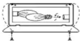 ARDES AR353 - Replacing the lamps. - 1