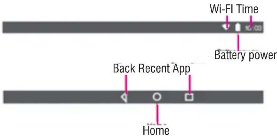 Trevi KIDTAB 7 S03 - HOME PAGE INFORMATION BAR - 1