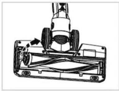 GENIUS Invictus X7 - Cleaning - replacing the motorized power brush - 1