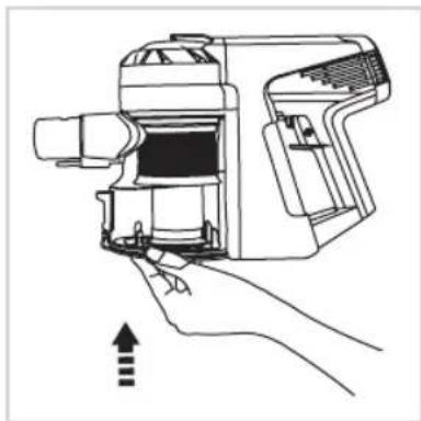GENIUS Invictus X7 - Svuotamento del contenitore della polvere (Quick Clean) - 2