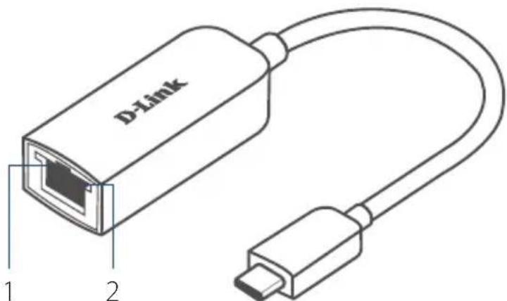 D-LINK DUBE250 - LED JELZŐFÉNYEK - 1