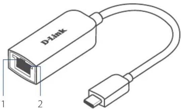 D-LINK DUBE250 - VOYANTS LUMINEUX - 1
