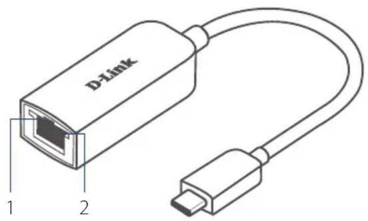 D-LINK DUBE250 - СВЕТОДИОДНИ ИНДИКАТОРИ - 1