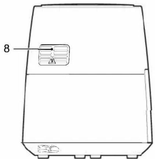 MIDEA MFTN35A2 - Allgemeine Beschreibung der Hauptteile - 2