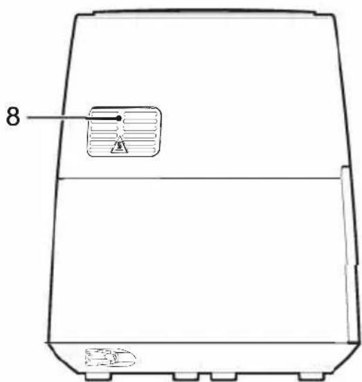 MIDEA MFTN35A2 - Description générale des parties principales - 2