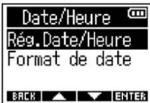 ZOOM F3 - Réglage de la date et de l'heure - 3