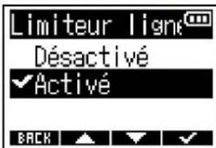 ZOOM F3 - Emploi du limiteur sur la sortie ligne - 3