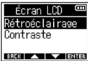 ZOOM F3 - Réglage du rétroéclairage d'écran - 3