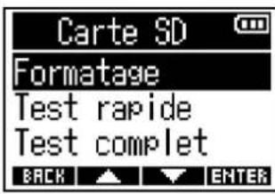ZOOM F3 - Formatage des cartes microSD - 3