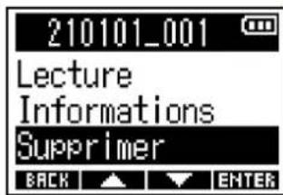 ZOOM F3 - Suppression de fichiers - 3