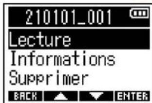 ZOOM F3 - Sélection de fichiers pour la lecture - 3