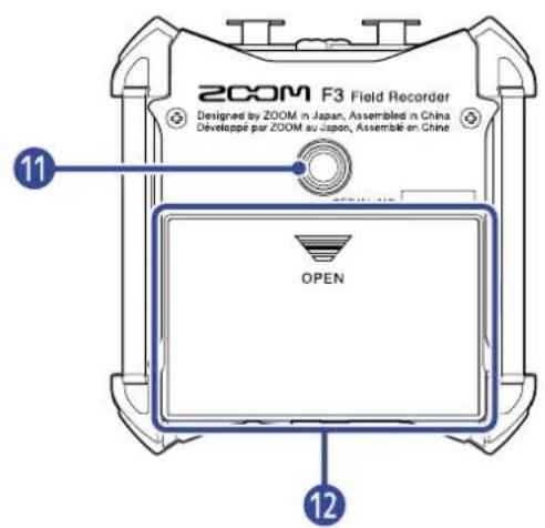 ZOOM F3 - Face supérieure Face inférieure - 2