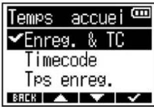 ZOOM F3 - Avec y'selectionnez le reglage d'affichage et pressez pour confirmer - 1