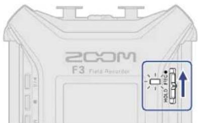ZOOM F3 - Faites coulisser - 1