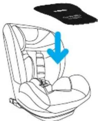 Foppapedretti 3Chic Special - Instalación de Babyguard en la silla de coche con cinturón integral con tirantes y correa inguinal - 5