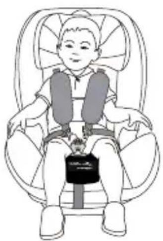Foppapedretti 3Chic Special - Installazione del Babyguard sul seggiolino auto con cintura integrale con bretelle e cinghia inguinale - 7