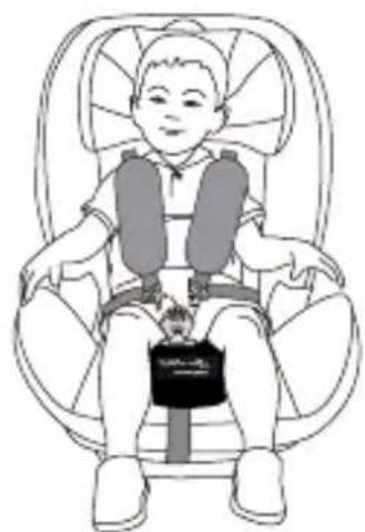 Foppapedretti 3Chic Special - Instalación de Babyguard en la silla de coche con cinturón integral con tirantes y correa inguinal - 7