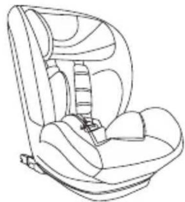 Foppapedretti 3Chic Special - Installazione del Babyguard sul seggiolino auto con cintura integrale con bretelle e cinghia inguinale - 2
