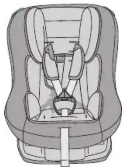 Foppapedretti 3Chic Special - 2A. Instalación de Babyguard en la silla de coche con cinturón integral con tirantes y correa inguinal - 2