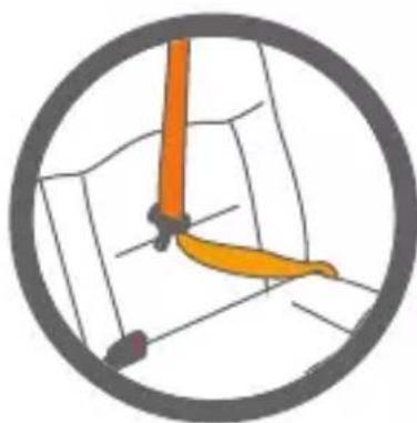 Foppapedretti SuperTres - NE PAS UTILISER LE SIège-AUTO SUR UN SIÈGE PASSAGER ÉQUIPÉ D'UN AIRBAG. - 1